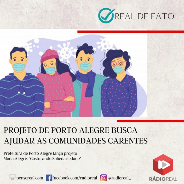 Projeto de Porto Alegre busca ajudar as comunidades carentes