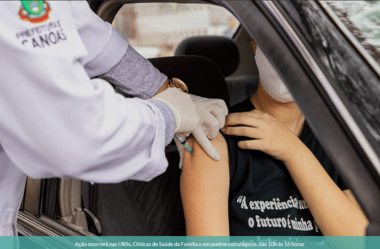 Canoas promove Dia D da vacinação contra a gripe neste sábado