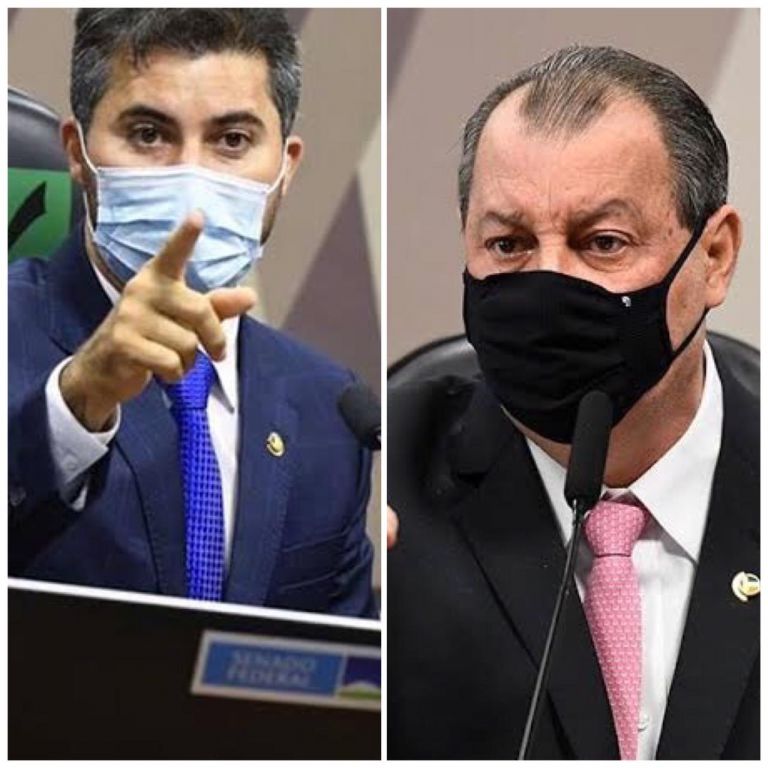 PRESIDENTE DA CPI OMAR AZIZ AMEAÇA SENADOR MARCOS ROGÉRIO (VEJA O VIDEO)