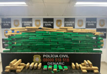 97KG DE MACONHA APREENDIDOS EM DEPÓSITO DE FACÇÃO CRIMINOSA EM SAPUCAIA DO SUL