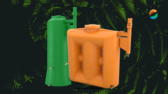 cisterna vertical modular
