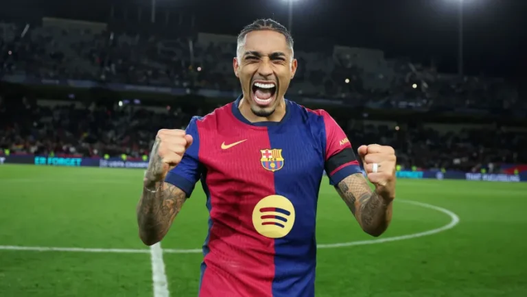 Raphinha brilha e quebra recorde brasileiro na Champions League