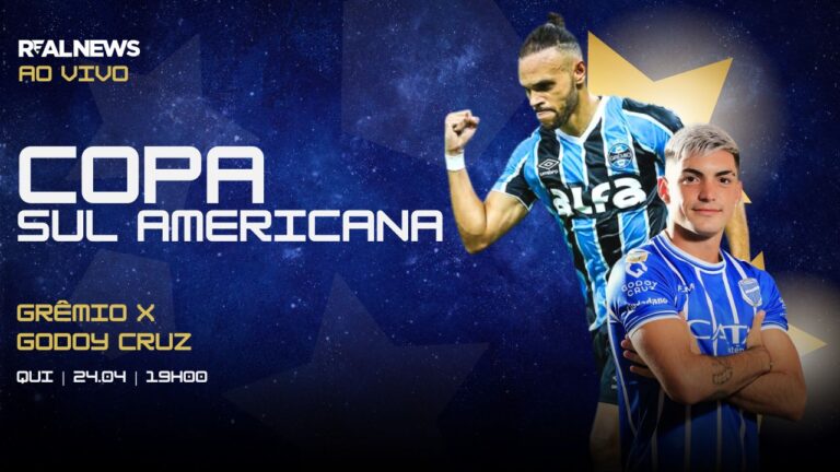 Duelo de líderes: Grêmio enfrenta Godoy Cruz na Argentina em jogo decisivo pela Sul-Americana