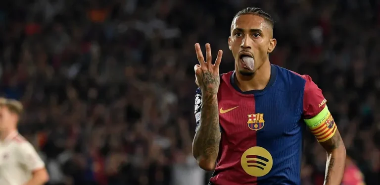 Polêmica na Bola de Ouro: Raphinha termina em quinto lugar apesar de números superiores