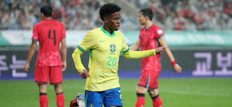 Brasil dá show em Seul e goleia a Coreia com autoridade e futebol envolvente