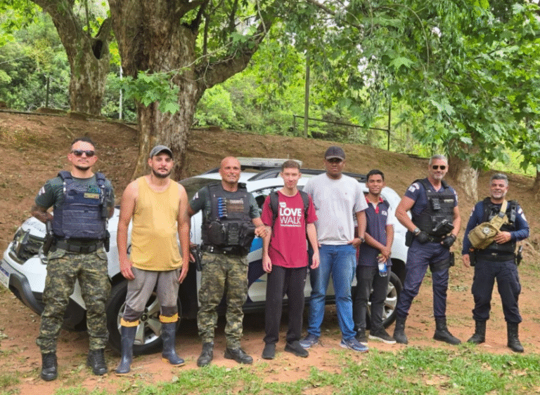 Guarda Municipal resgata jovens perdidos durante trilha no Morro Itacolomi
