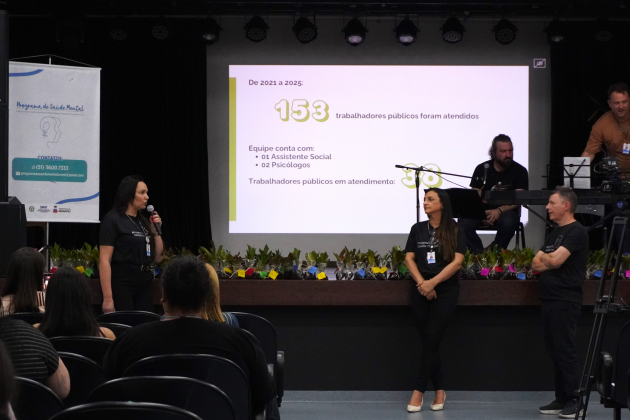 Gestores municipais participam do IV Ciclo de Palestras do SESMT sobre saúde mental no trabalho em Gravataí