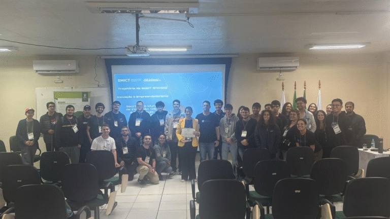 Gravataí marca presença na VII Semana Acadêmica do IFSul com palestra sobre inovação e empreendedorismo público