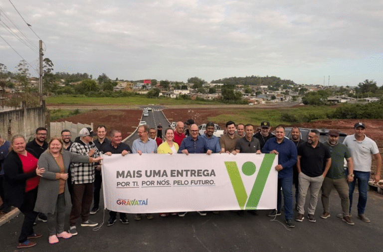 Prefeitura inaugura novo complexo viário no Morada do Vale II e reforça mobilidade urbana em Gravataí
