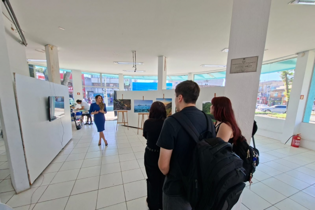 Alunos do IF de Alvorada realizam visita técnica a equipamentos culturais de Gravataí