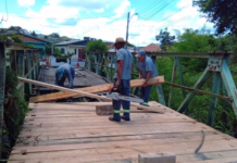Prefeitura de Gravataí inicia recuperação da ponte entre as ruas Londres e Inglaterra