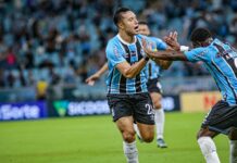 Grêmio garante vitória importante sobre o Atlético-MG