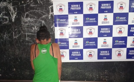 Guarda Municipal prende mulher por tráfico de drogas no Morada do Vale I