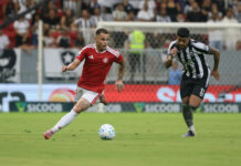 Inter busca empate em jogo elétrico contra o Botafogo