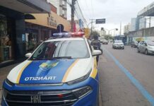 Obras alteram temporariamente parada de ônibus no Paradão da Avenida Victor Barreto, em Canoas