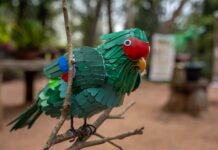 Canoas realiza 2º Concurso de Arte Sustentável com esculturas feitas de materiais recicláveis