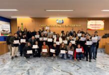 Primeiros alunos RS Qualificação – Recomeçar receberam certificados em Cachoeirinha